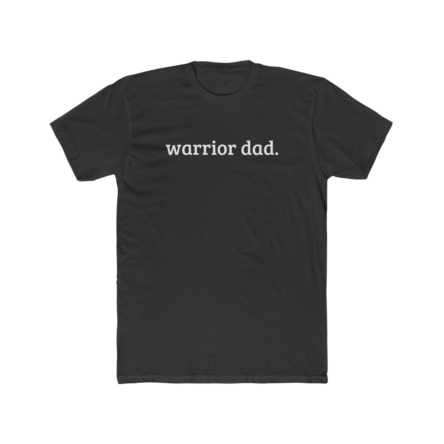 T-Shirt "Warrior Dad" Crew Tee Travel Happy Men's Travel Wear