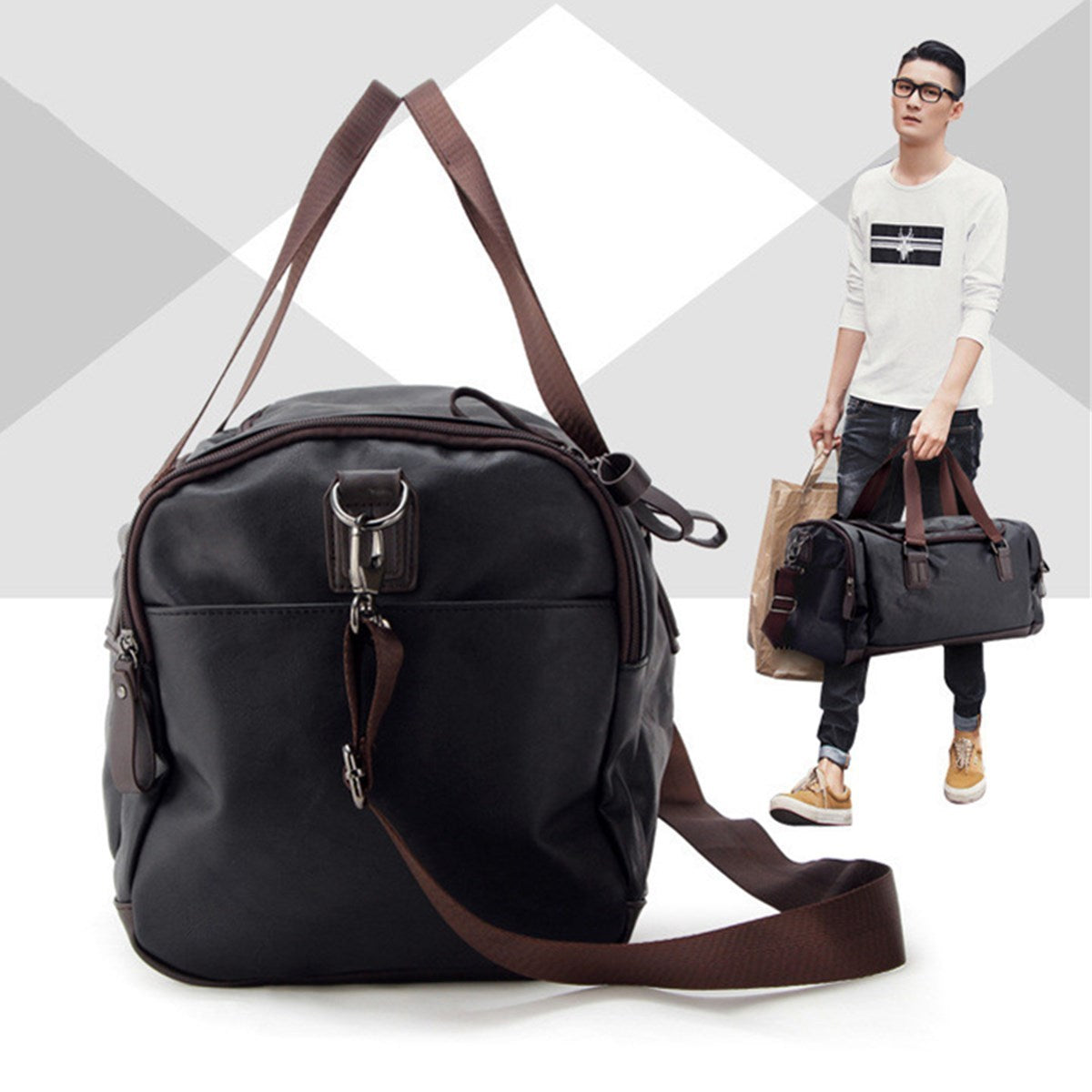 Fitness Bag Leisure Travel Handbag - Travel Happy