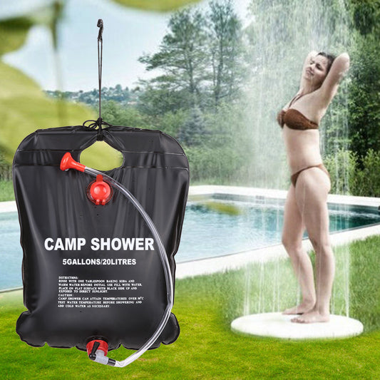 Shop Portable Energy Solar Heated Water Bag Travel Happy Outdoor Accessories