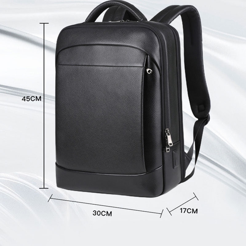 Sac de voyage antivol en cuir UrbanGuard