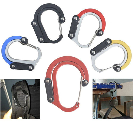 Shop Hybrid Gear- Carabiner Rotating Hook Clip Travel Happy Outdoor Accessories