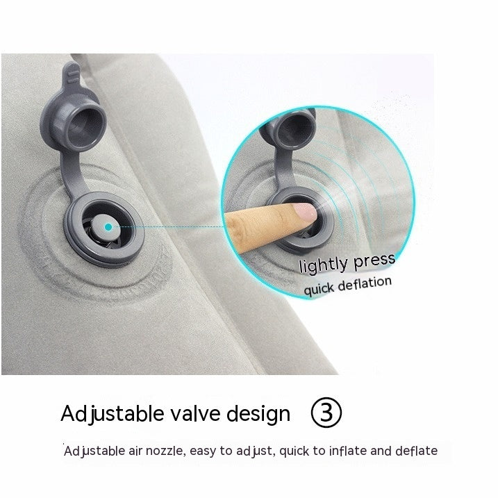 Oreiller de voyage gonflable pour avion