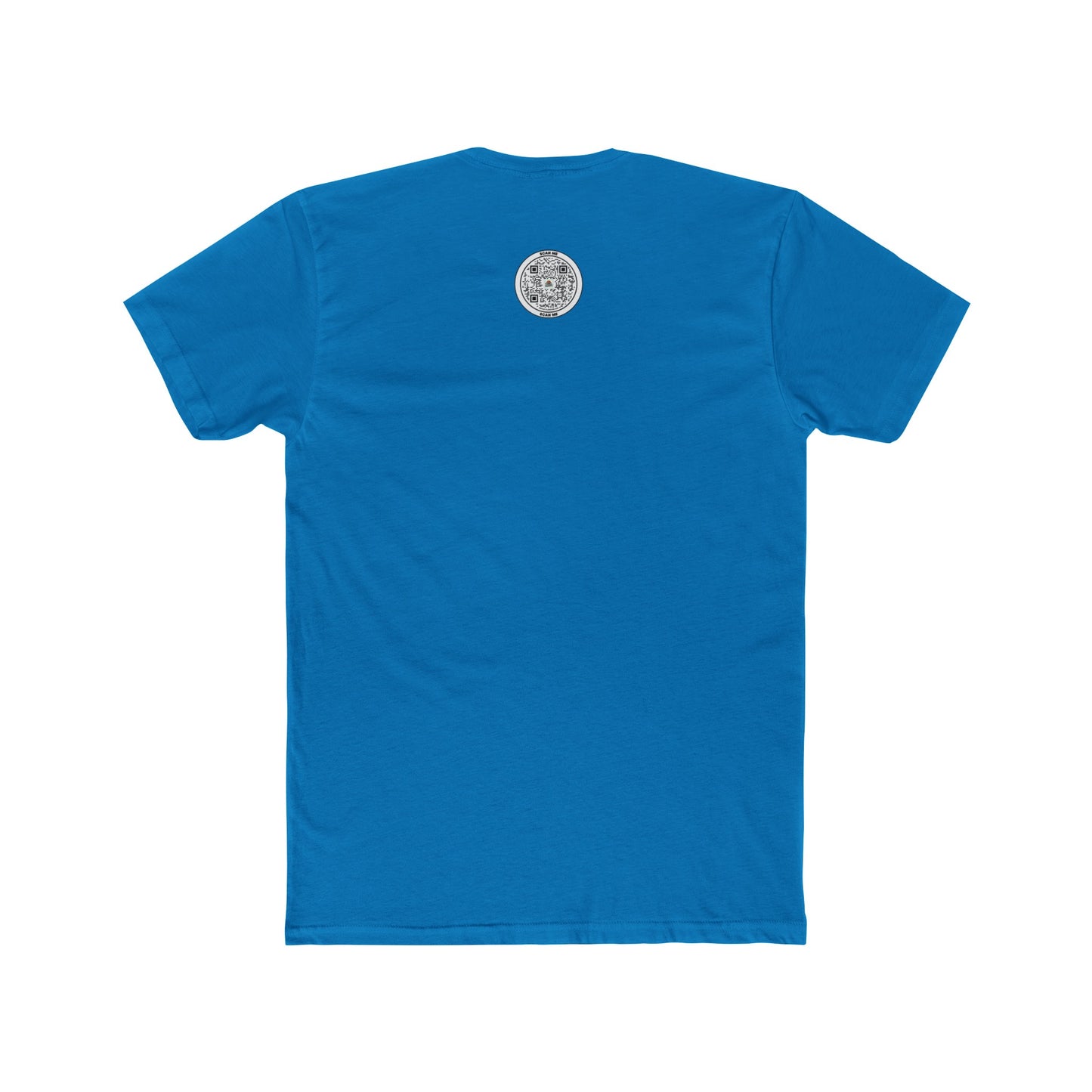 Camiseta de algodón con cuello redondo para hombre Travel Happy