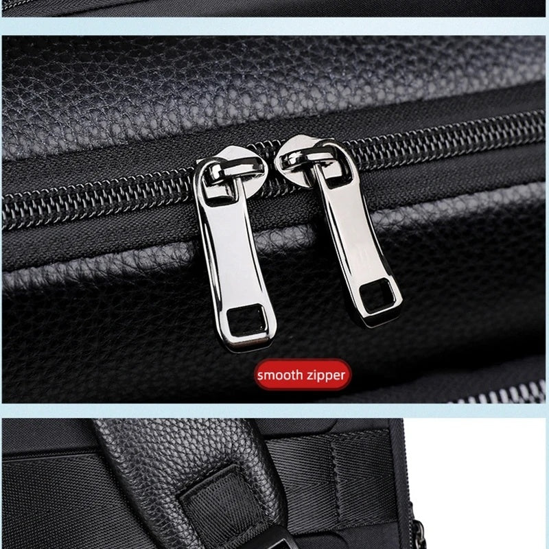 Sac de voyage antivol en cuir UrbanGuard