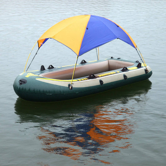 Shop Inflatable Boat Kayak Canopy Shelter Travel Happy Outdoor Accessories
