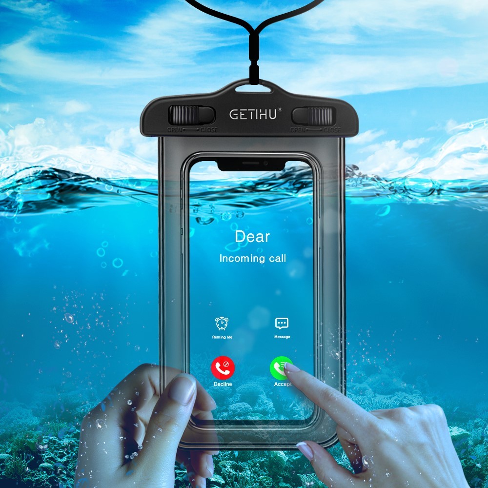 Universal Waterproof Mobile Phone Case Cover - Travel Happy