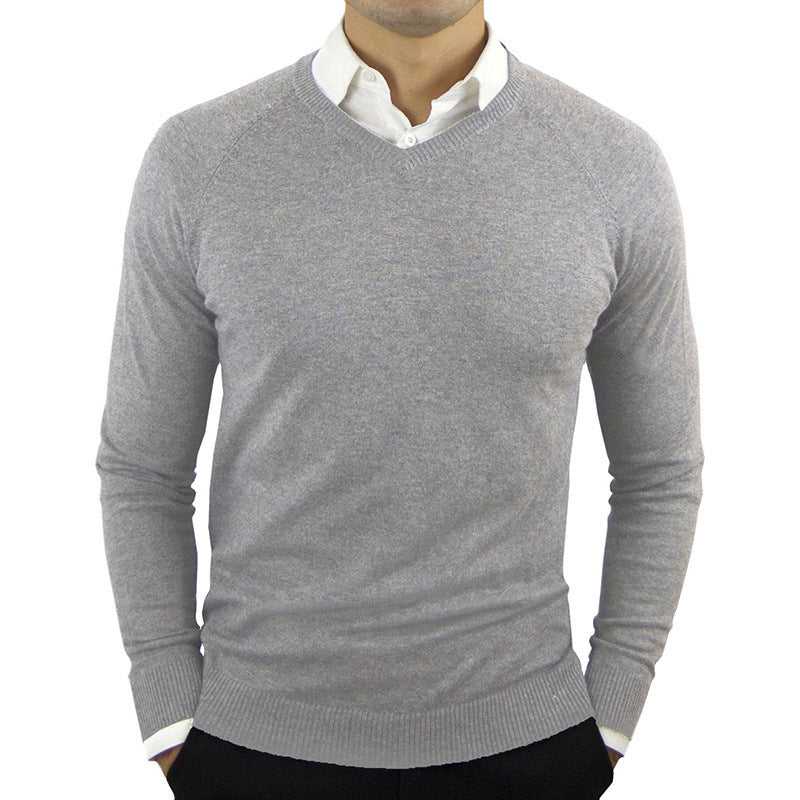 BritStyle Men’s Slim-Fit V-Neck Sweater – Classic Comfort, Modern Elegance Travel Essentials Shop Travel Happy Travel Happy
