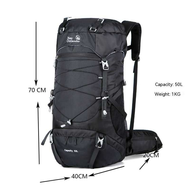 PeakPacker 50L Adventure Backpack Travel Essentials Shop Travel Happy Travel Happy