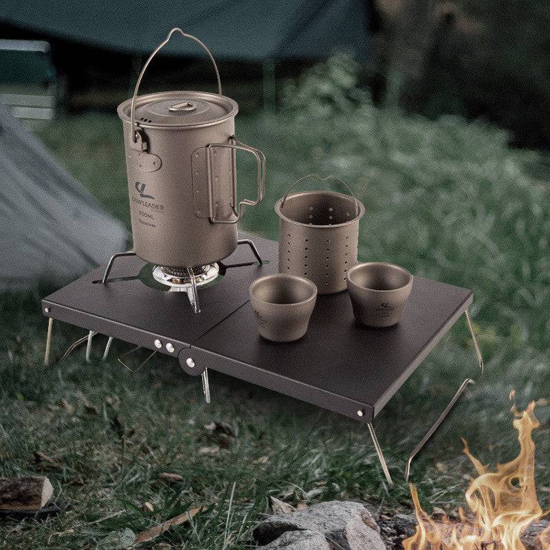Camping Stove Table open