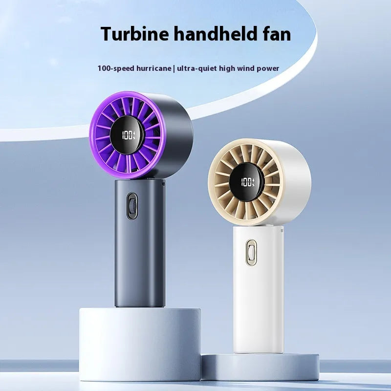 Portable Turbine Fan – Rechargeable
