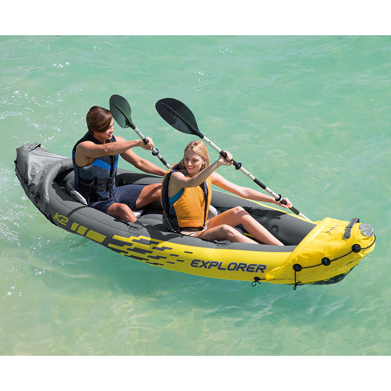 The Single to Double Inflatable Kayak - Travel Happy