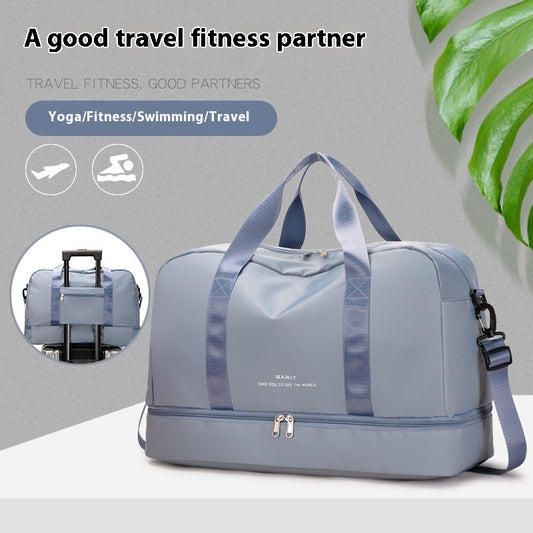 Large Capacity Travel Bag - Short Business Trip Tote Bag Travel Happy Luggage Deals