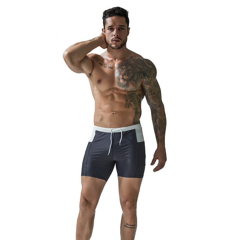 Men’s Swimming Trunks With Side Pockets