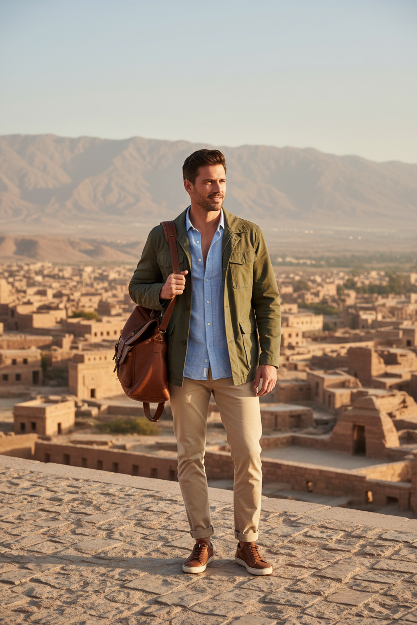 men's travel clothing 