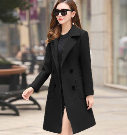 The Vintage Knee-length Tweed Coat