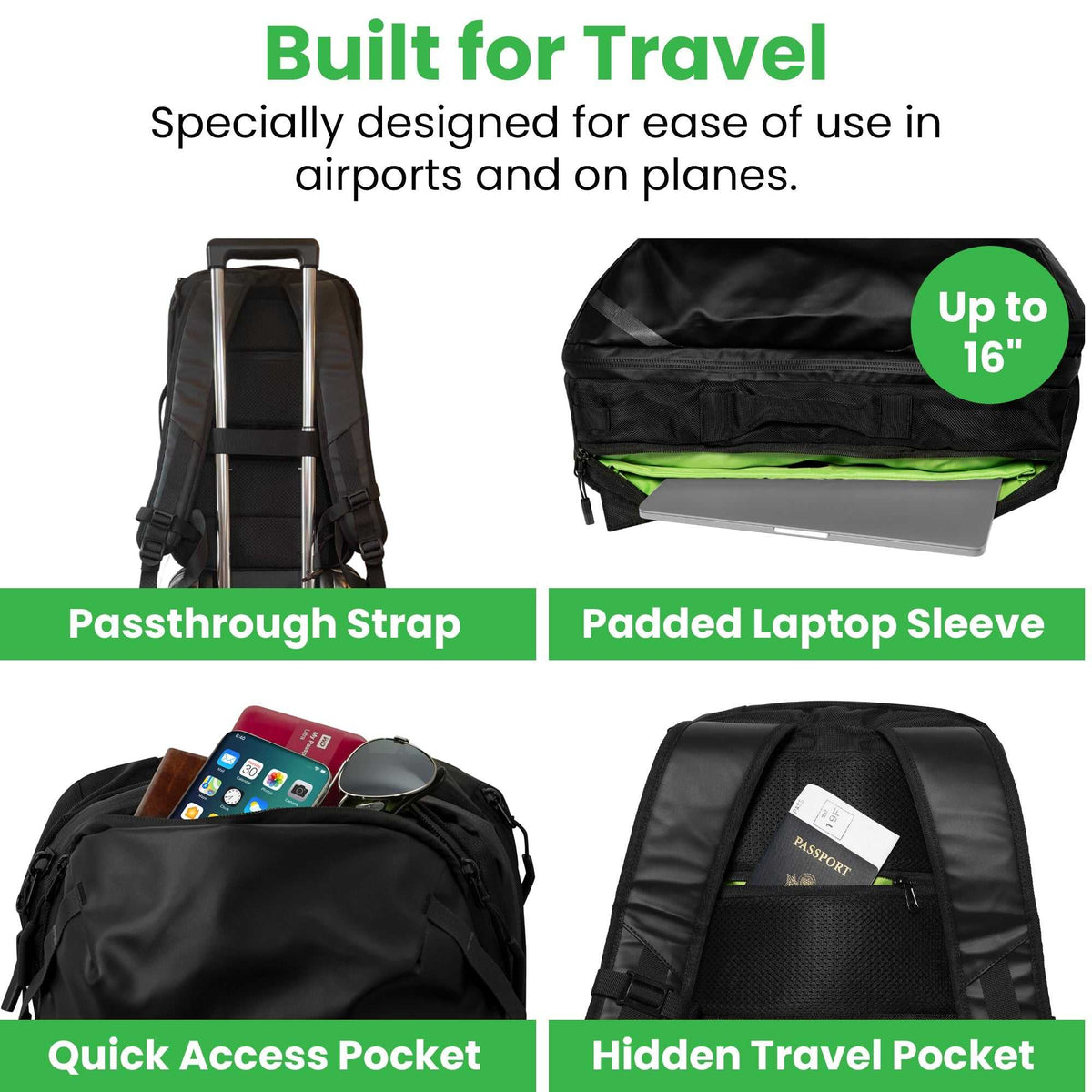 The Island Hopper Travel Backpack 28L Backpacks All Products (ChatGPT-AI Product Description) COR Surf Travel Happy 