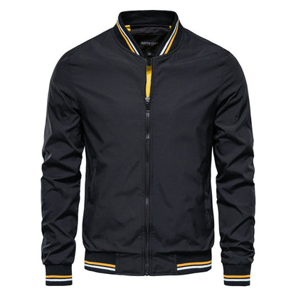 Breezy Vibes Men’s Zip-Up Jacket