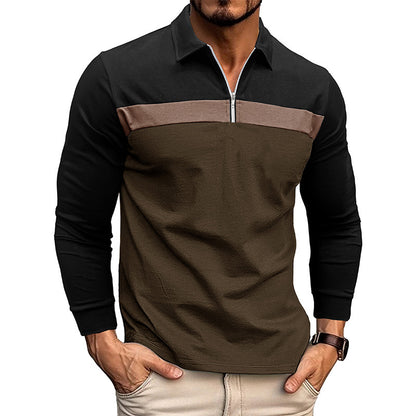 The Classic Luxe Long-Sleeve Polo – Effortless Style in Every Color