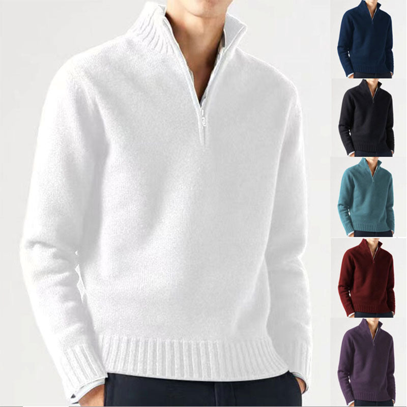 Men's Thickened Thermal Sweater Travel Happy Men's Fall Wear