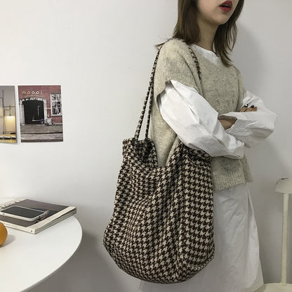 Winter Woolen Travel Tote Bag