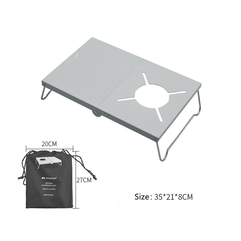 Outdoor Portable Aluminum Alloy Mini Folding Table