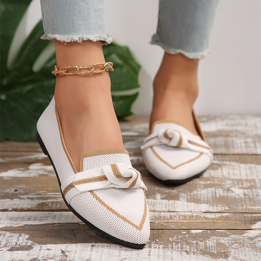 The Breezy Bow Flats – Essential Slip-Ons