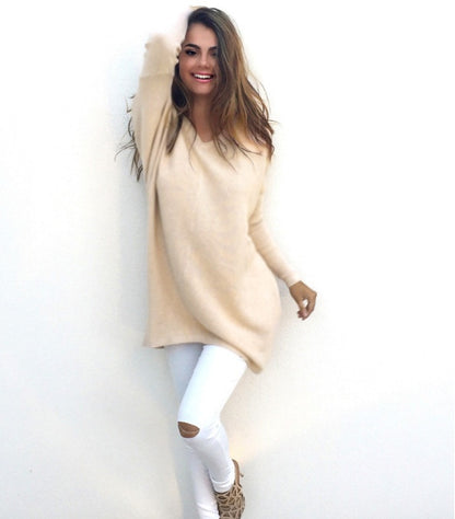 V-Neck Warm Casual Sweater