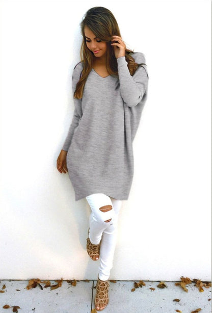 V-Neck Warm Casual Sweater