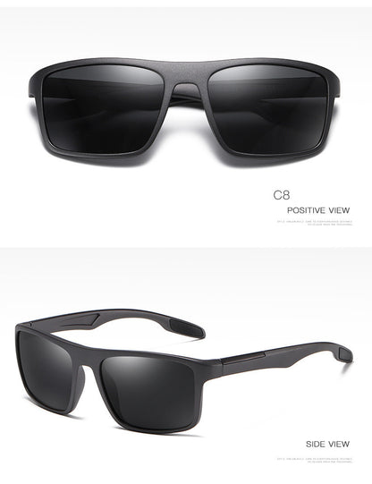 Sporty Shield Polarized Sunglasses