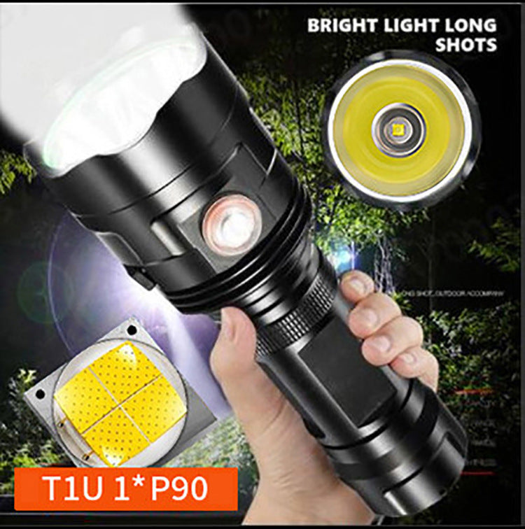 Powerful LED Flashlight XHP50 Tactical Torch