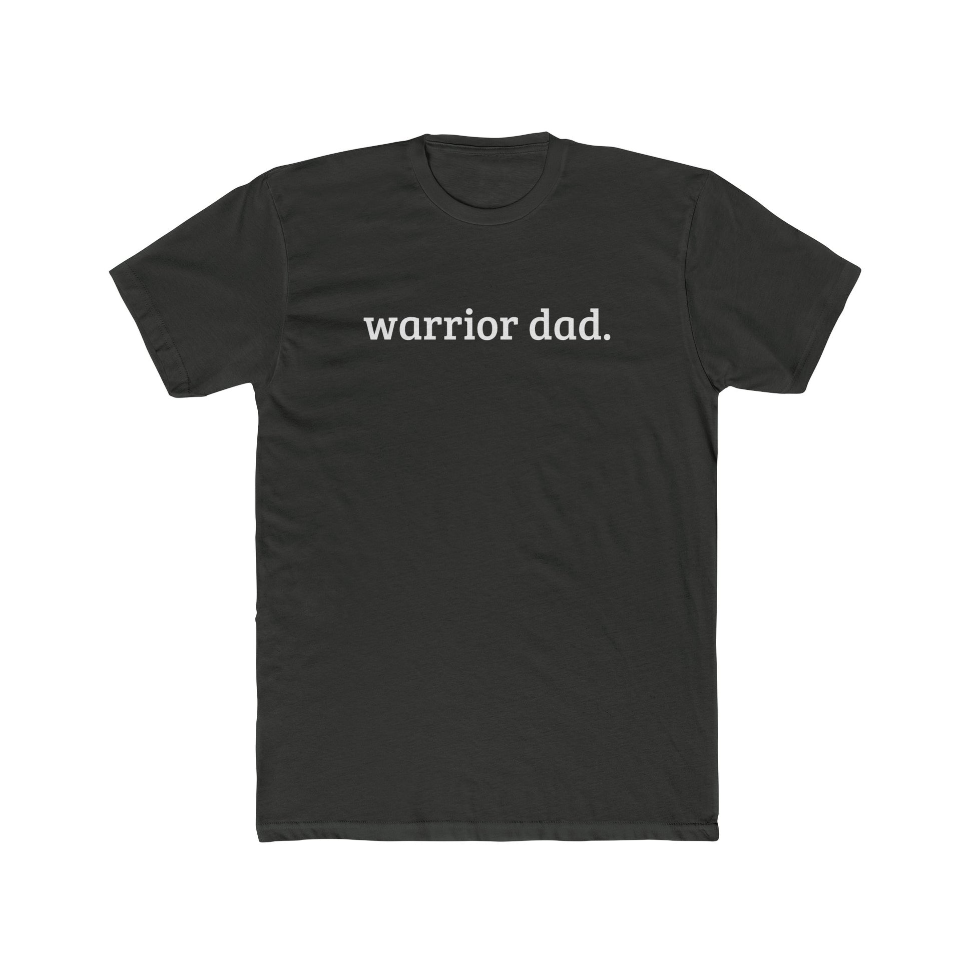 T-Shirt "Warrior Dad" Crew Tee Travel Happy Men's Travel Wear