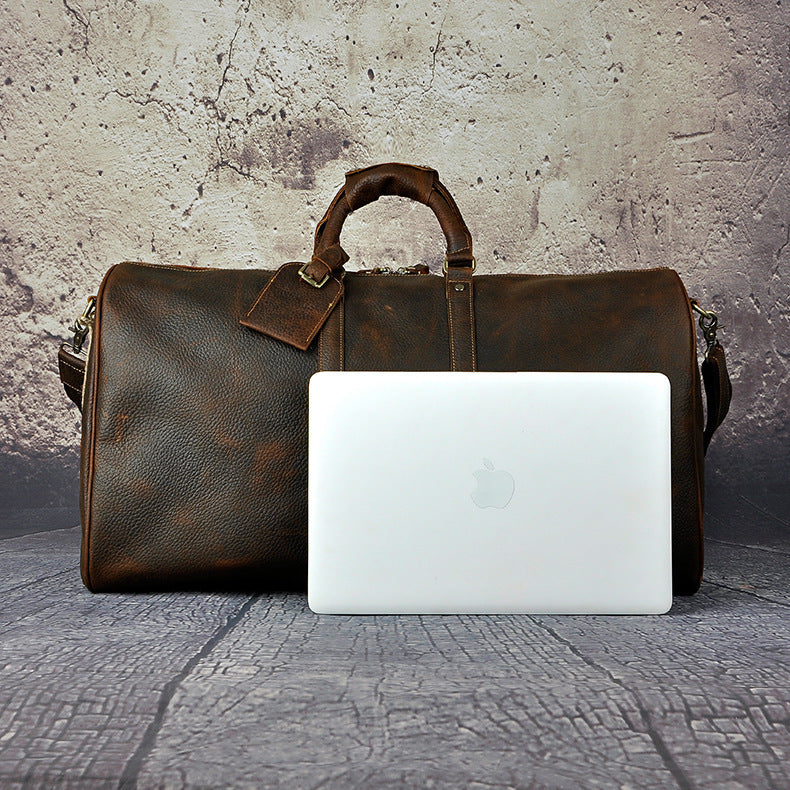 Men's Leather Travel Bag