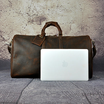 Men's Leather Travel Bag