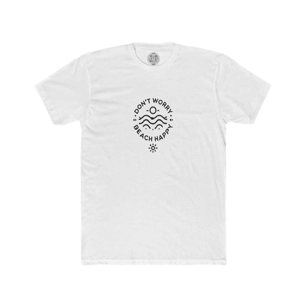 Don’t Worry, Beach Happy Crew Tee - Travel Happy 
