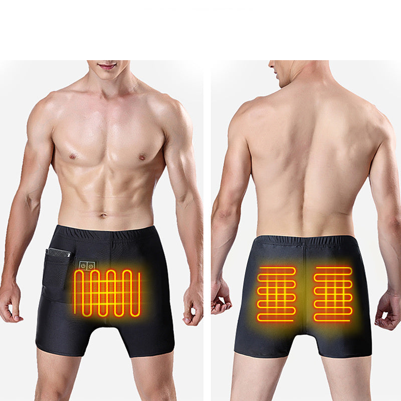 Men's Intelligent Constant Temperature Warm Charging Heating Boxer Shorts