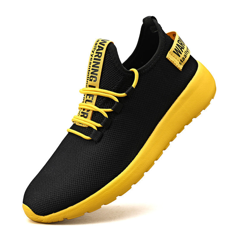 Men’s Casual Sporty Breathable Shoes Travel Happy Men's Travel Wear