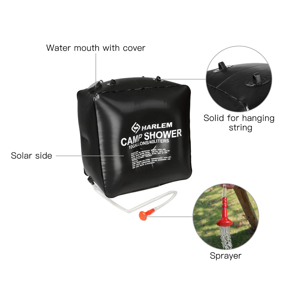 Portable Energy Solar Heated Water Bag
