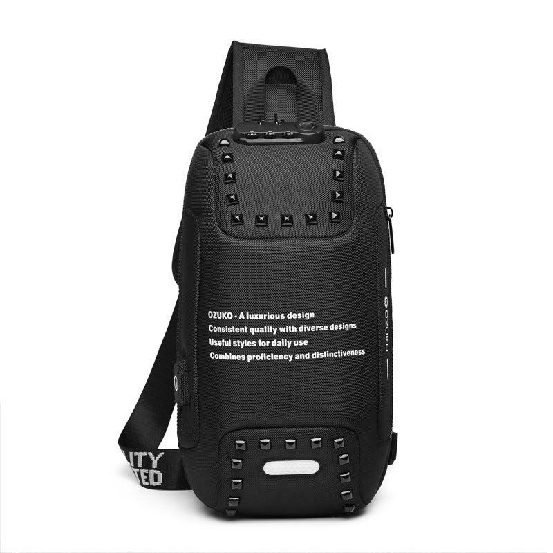 The Apex Anti-Theft Chest Messenger Bag