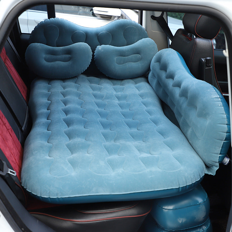 Outdoor Inflatable Mattress Car Pillow Bed