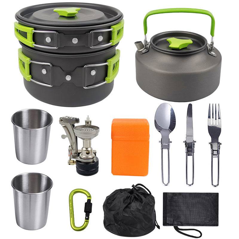 Camping Portable Outdoor Cooker Kettle 