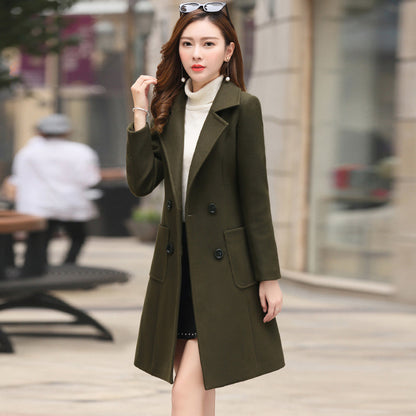 The Vintage Knee-length Tweed Coat