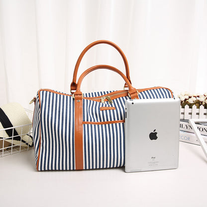 The Striped Weekender Bag