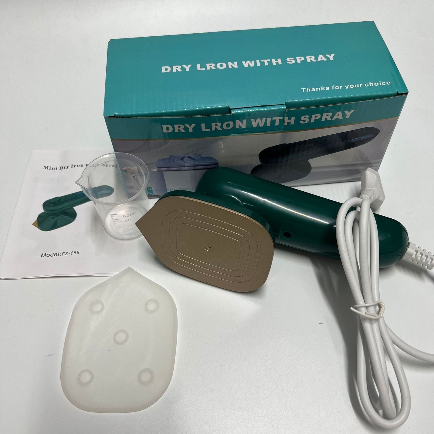 Mini Portable Travel Garment Steamer & Iron