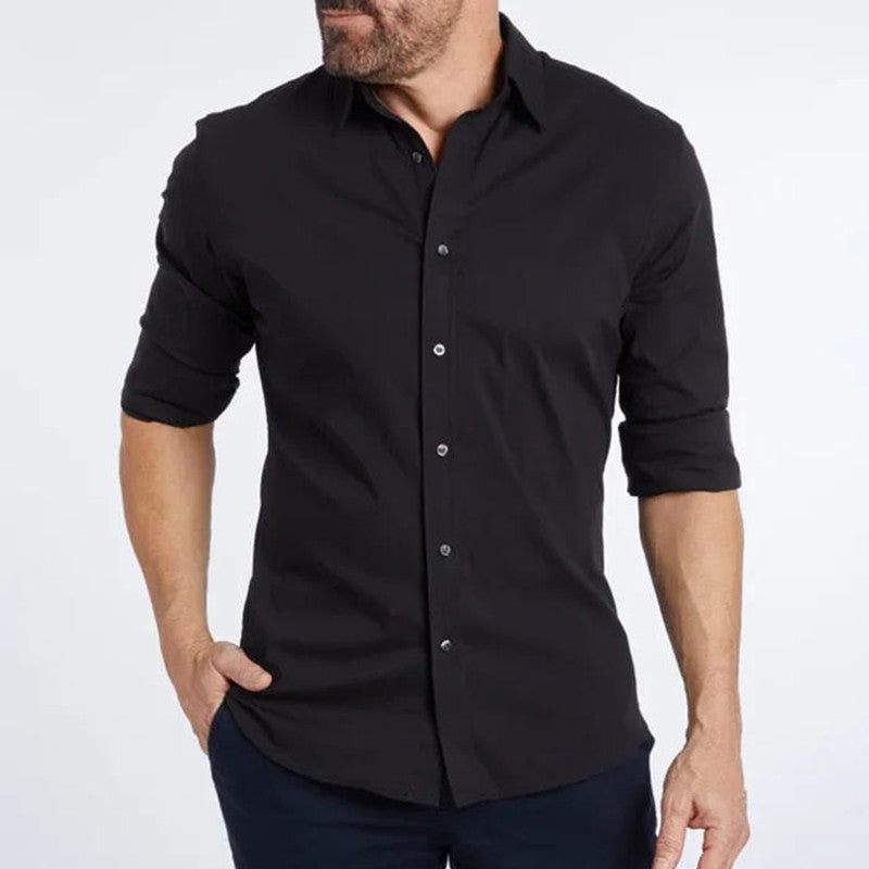 All-Day Comfort Men’s Zipper Shirt