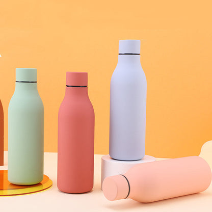 Original Stainless Steel Thermal Tea Cup Coffee Thermos Water Bottle Keeps Cold And Heat Outdoor Sport Vacuum Flask Eco Friendly Recycled Water Bottle Plastic Bottles Leakproof Reusable and BPA Free