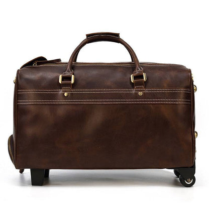  Executive Leather Travel Luggage 2