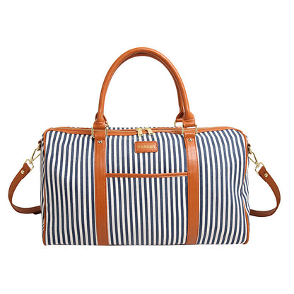 The Striped Weekender Bag