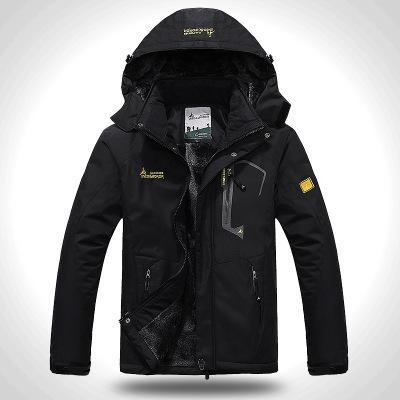 New W Jacket Waterproof Thermal Men Winter Outdoor Hiking Windproof Hombre Camping Windbreaker Ski Coat Travel Happy Coats & Jackets