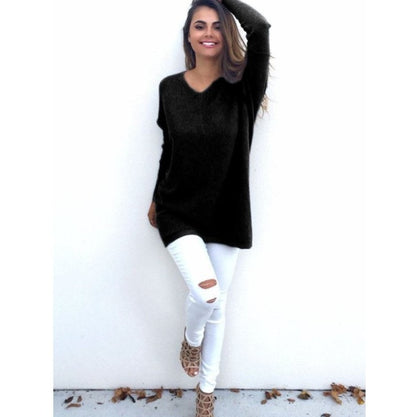 V-Neck Warm Casual Sweater