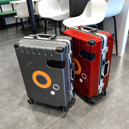 Valise avec cadre en aluminium